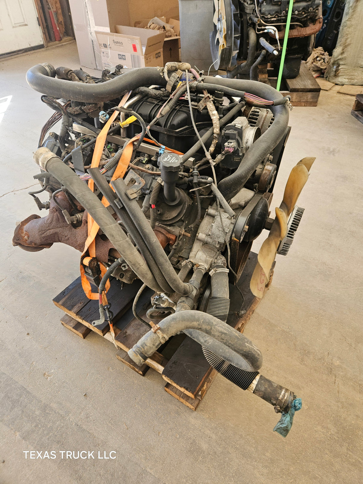 2008 Chevrolet GMC 2500 2500HD 3500HD 6.0L Engine LS Vortec Gas Engine 173k Miles Runs Good