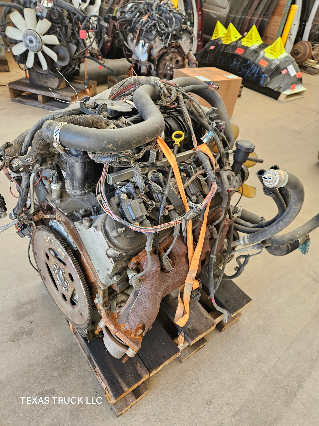 2008 Chevrolet GMC 2500 2500HD 3500HD 6.0L Engine LS Vortec Gas Engine 173k Miles Runs Good