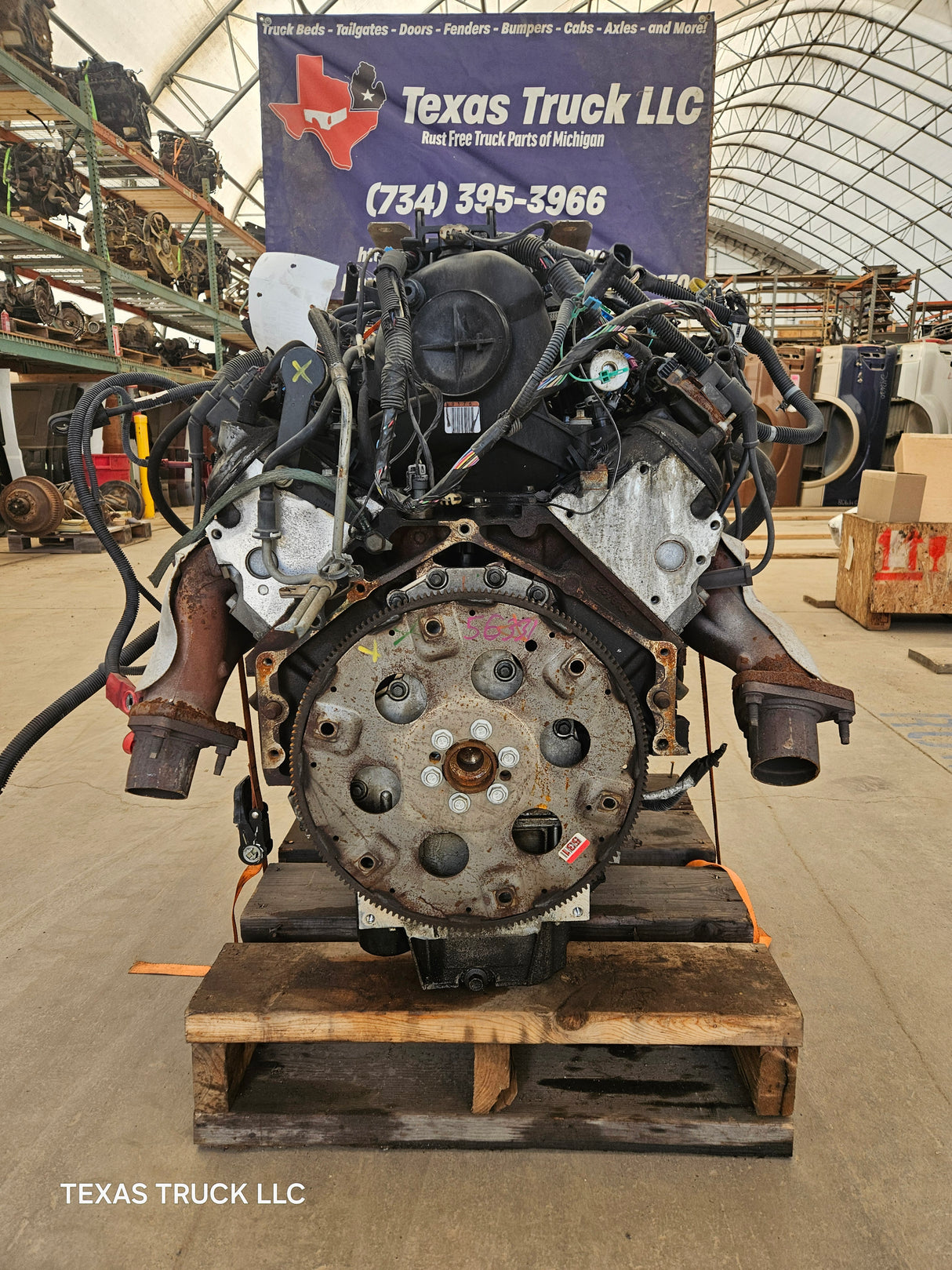 2006 Chevrolet GMC 2500 2500HD 3500HD 6.0L Engine LS Vortec Gas Engine 193k Miles Runs Good
