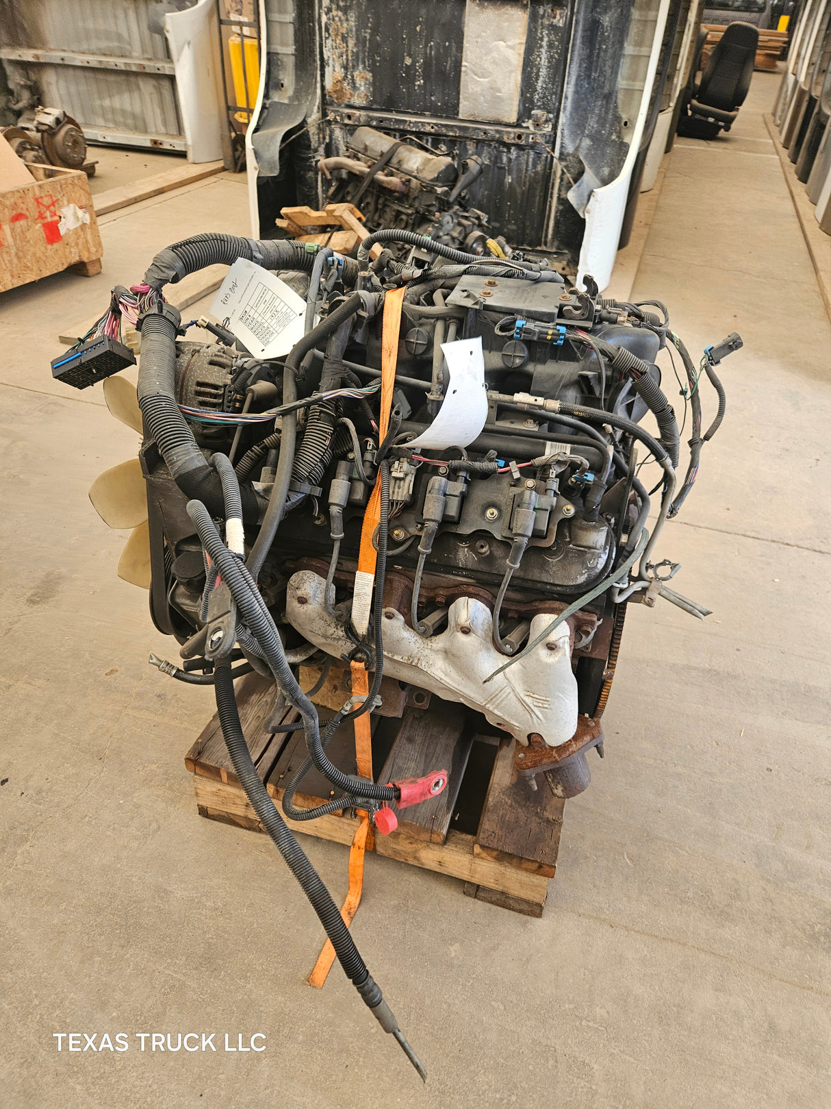 2006 Chevrolet GMC 2500 2500HD 3500HD 6.0L Engine LS Vortec Gas Engine 193k Miles Runs Good