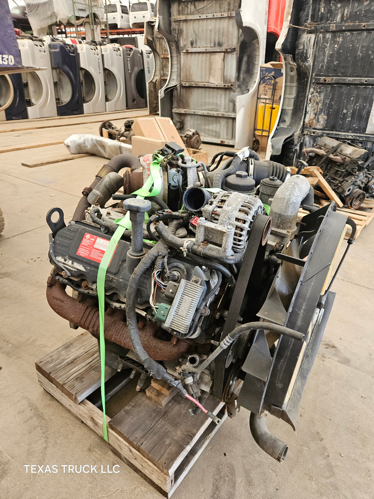 2005-2007 Ford 6.0L Power Stroke Diesel CORE Engine Assembly 47k Miles