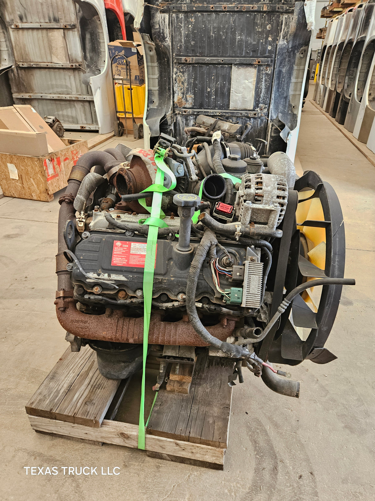 2005-2007 Ford 6.0L Power Stroke Diesel CORE Engine Assembly 47k Miles