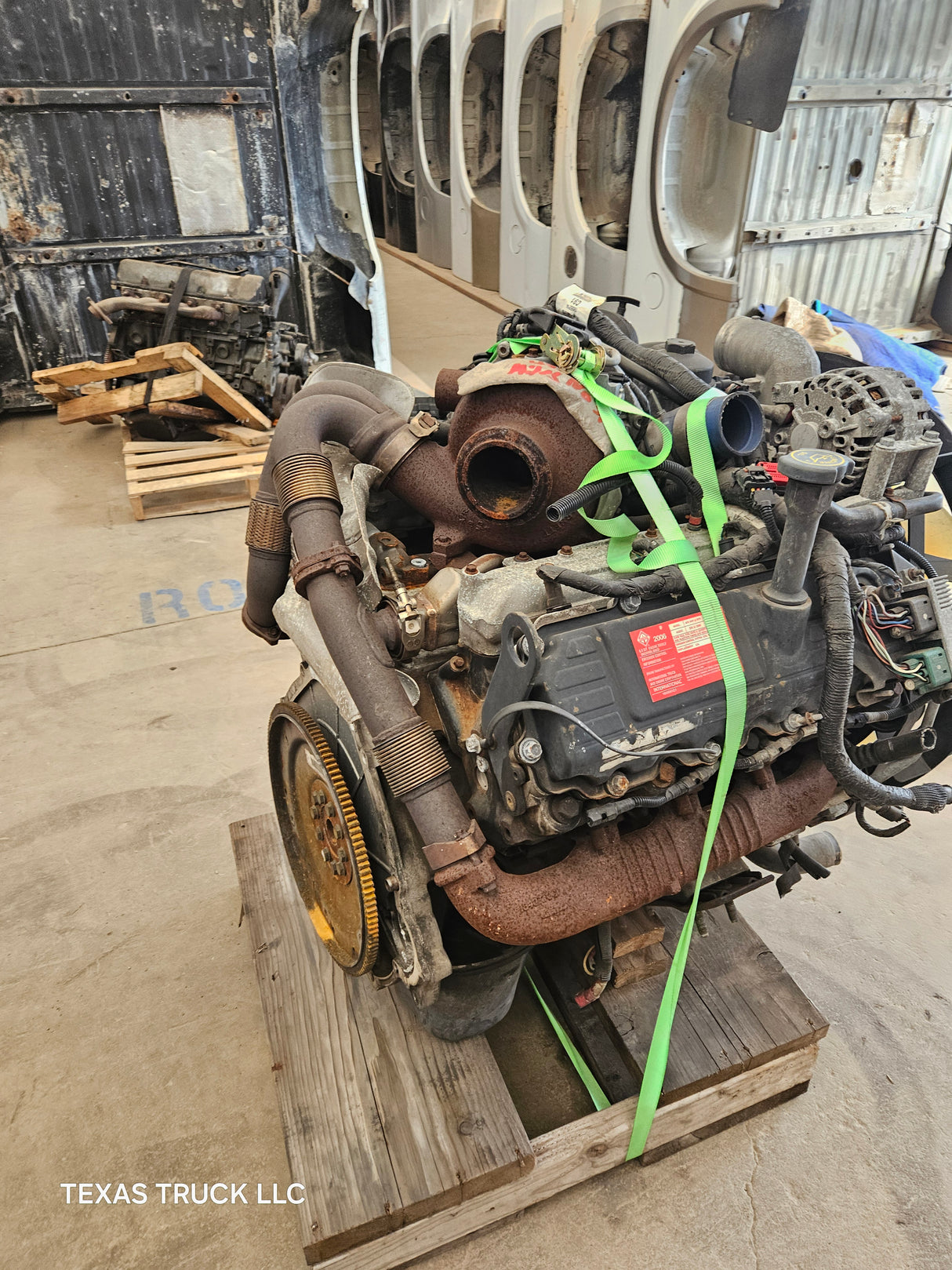2005-2007 Ford 6.0L Power Stroke Diesel CORE Engine Assembly 47k Miles