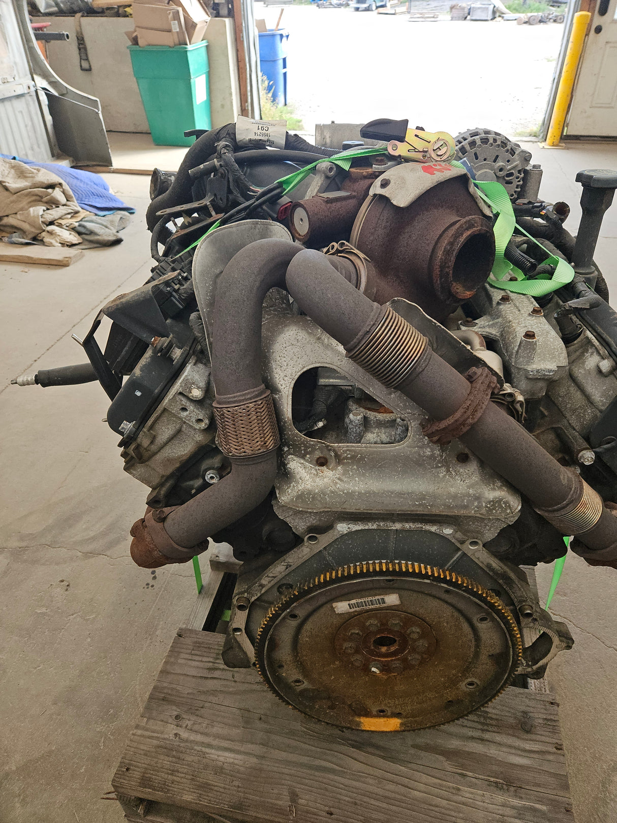 2005-2007 Ford 6.0L Power Stroke Diesel CORE Engine Assembly 47k Miles