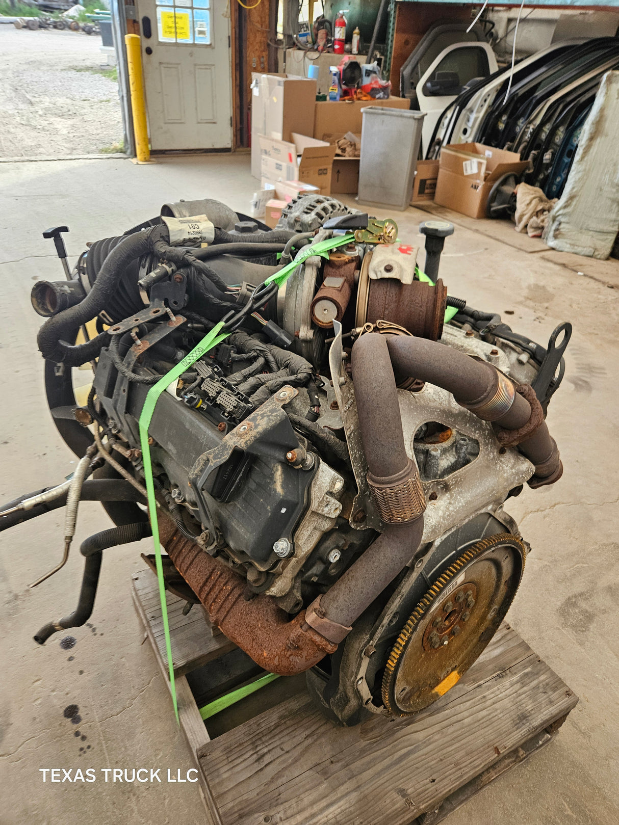 2005-2007 Ford 6.0L Power Stroke Diesel CORE Engine Assembly 47k Miles