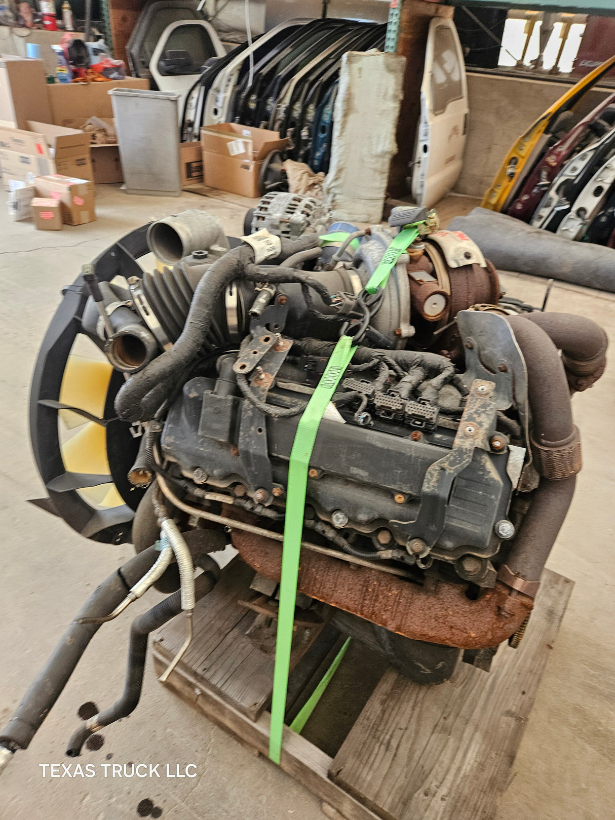 2005-2007 Ford 6.0L Power Stroke Diesel CORE Engine Assembly 47k Miles
