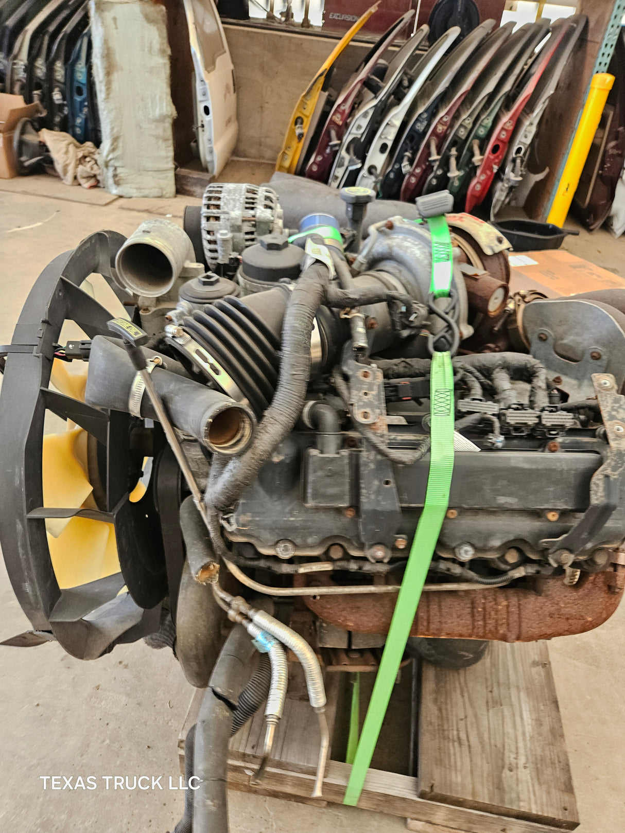 2005-2007 Ford 6.0L Power Stroke Diesel CORE Engine Assembly 47k Miles