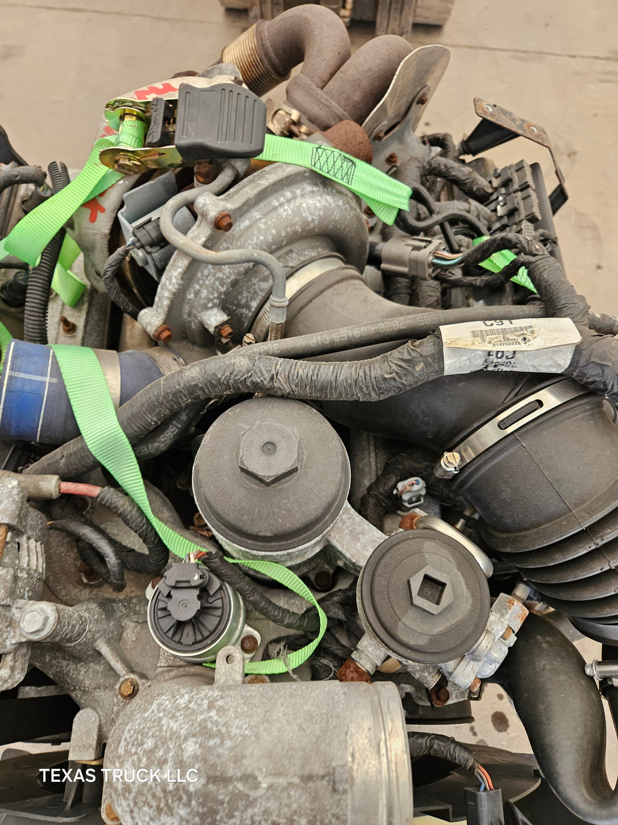 2005-2007 Ford 6.0L Power Stroke Diesel CORE Engine Assembly 47k Miles