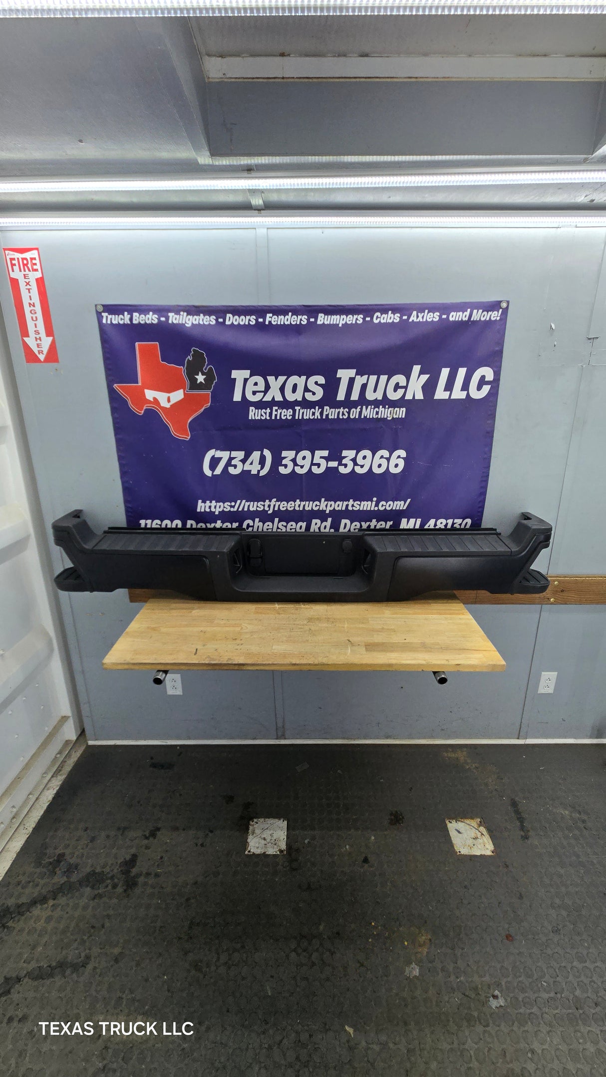 2023-2025 Ford Super Duty Rear Bumper F250 F350 F450 F550