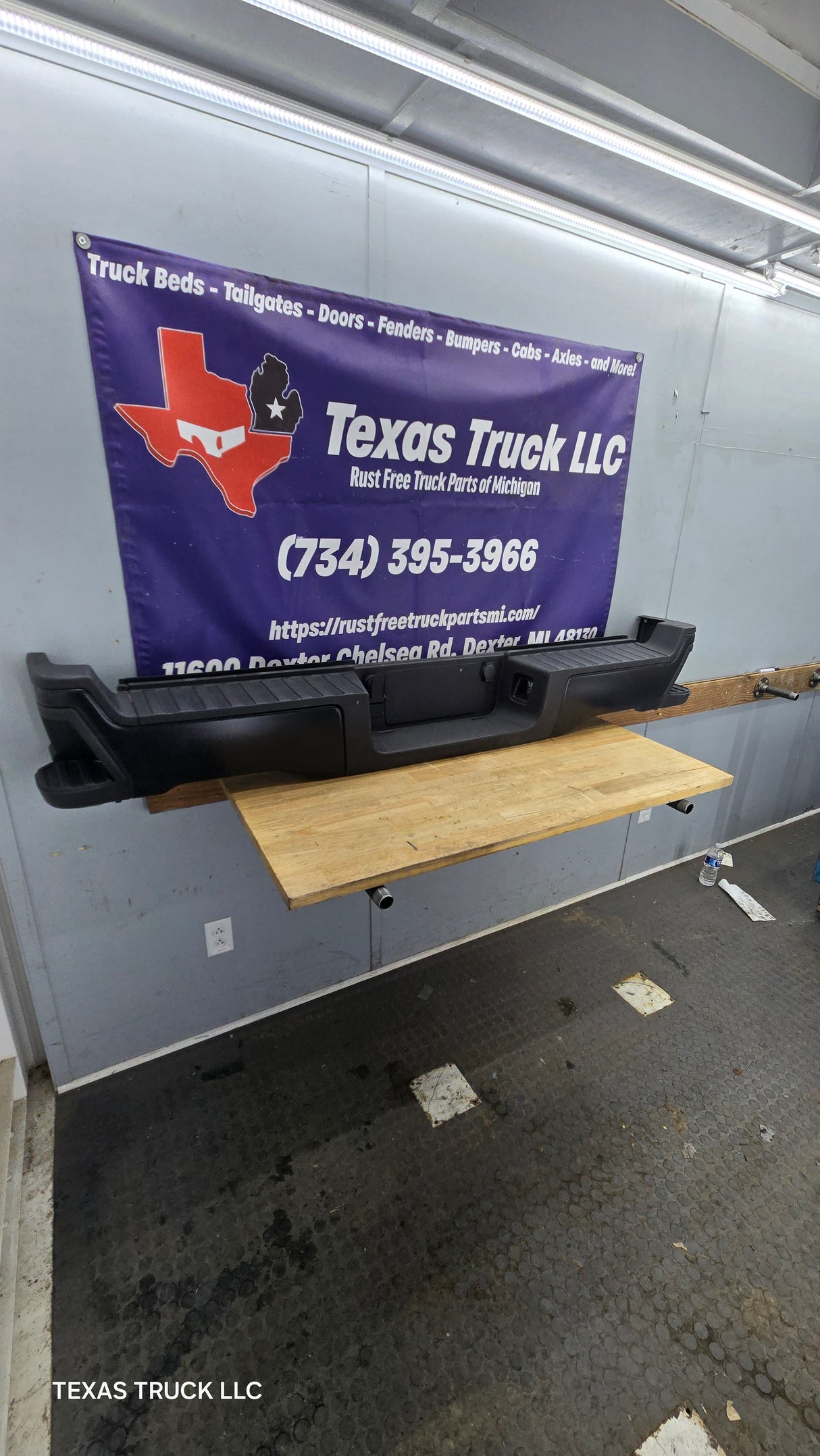 2023-2025 Ford Super Duty Rear Bumper F250 F350 F450 F550