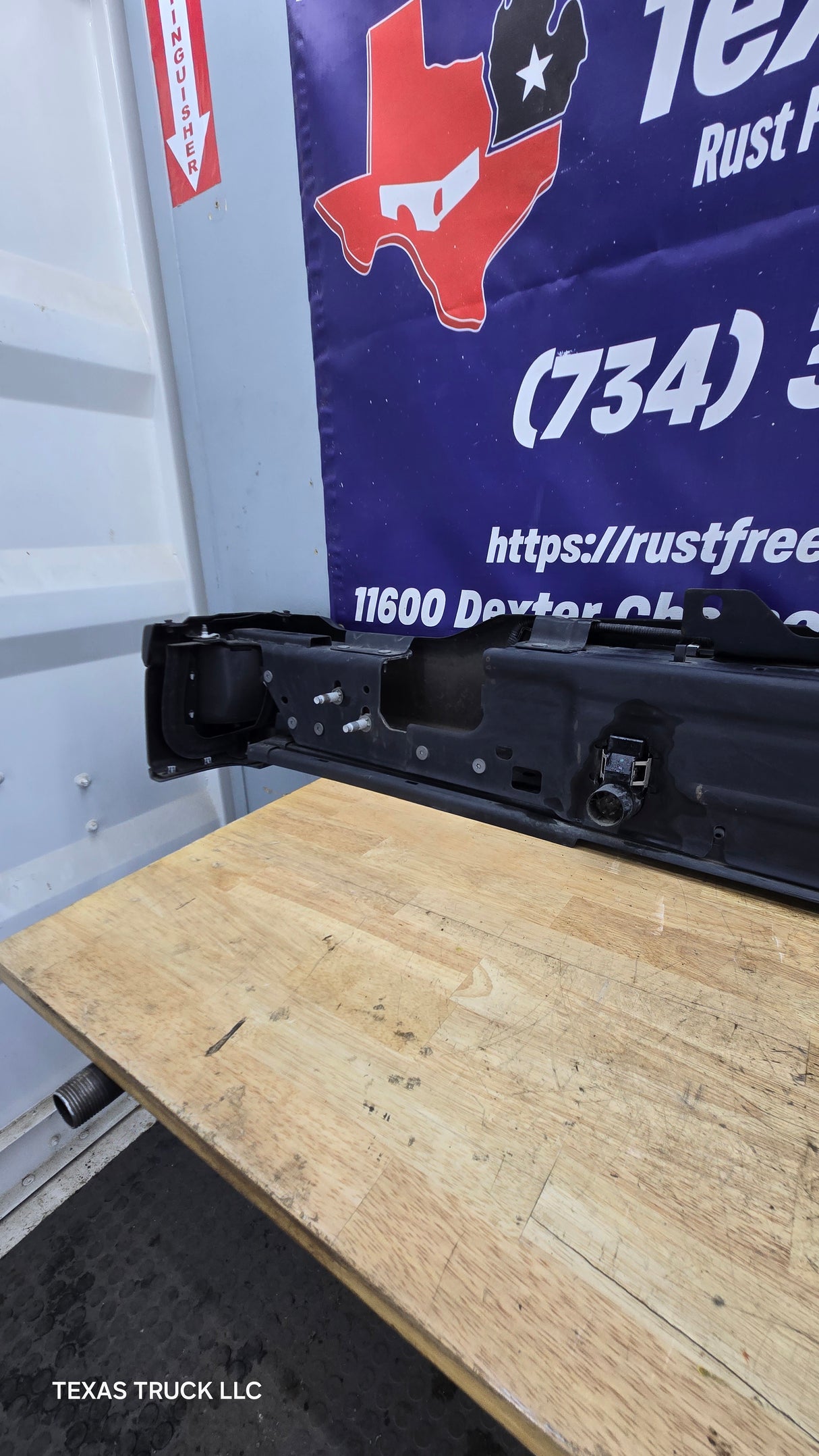 2023-2025 Ford Super Duty Rear Bumper F250 F350 F450 F550
