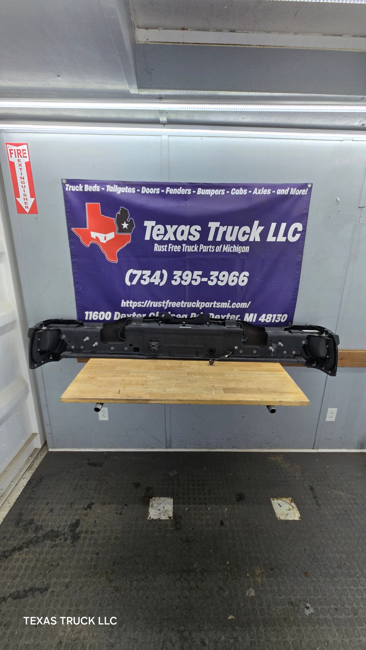 2023-2025 Ford Super Duty Rear Bumper F250 F350 F450 F550 - Black