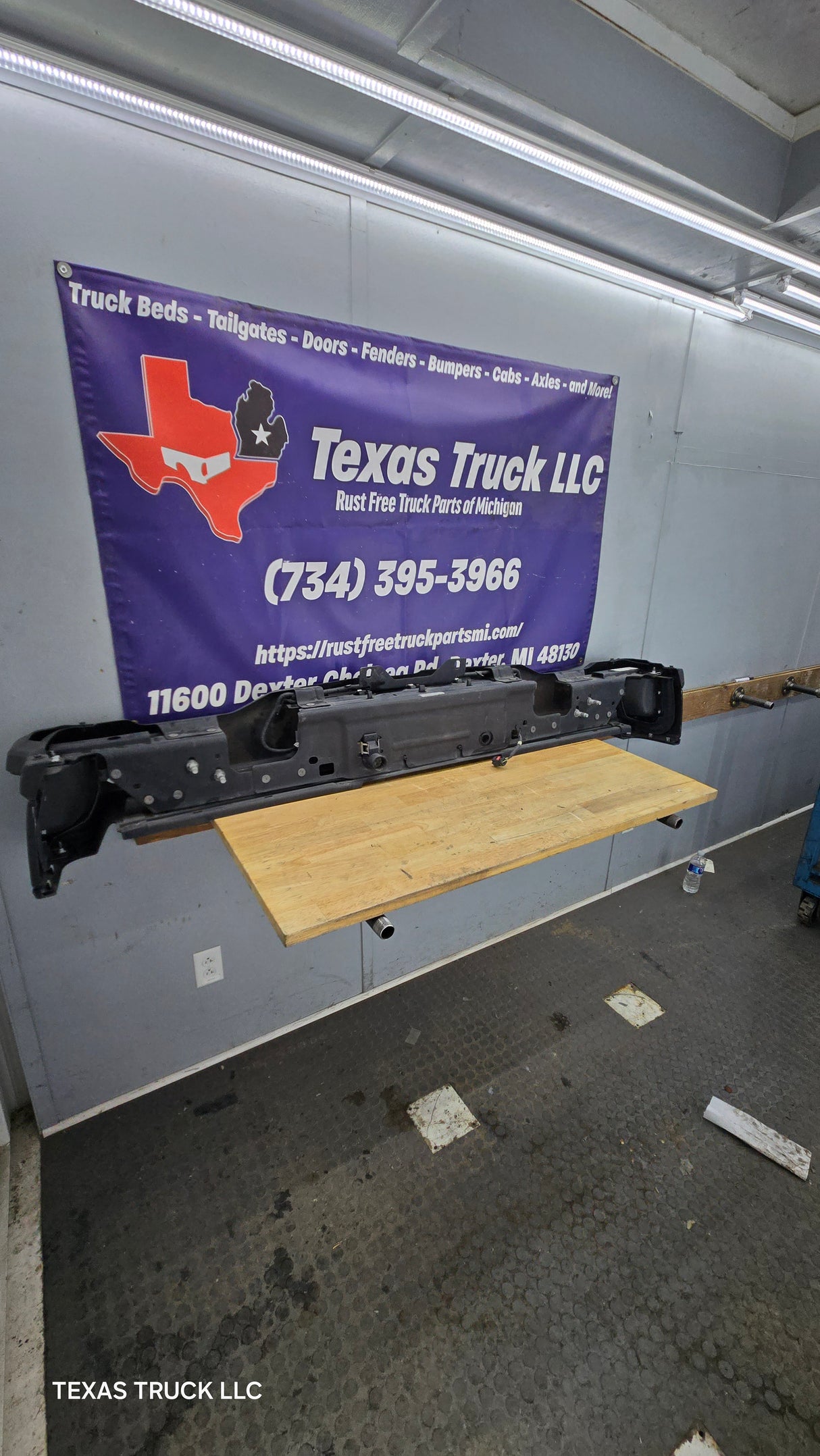 2023-2025 Ford Super Duty Rear Bumper F250 F350 F450 F550 - Black