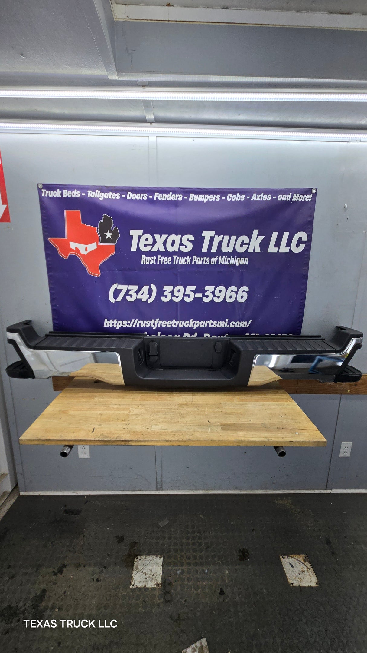 2023-2025 Ford Super Duty Rear Bumper F250 F350 F450 F550