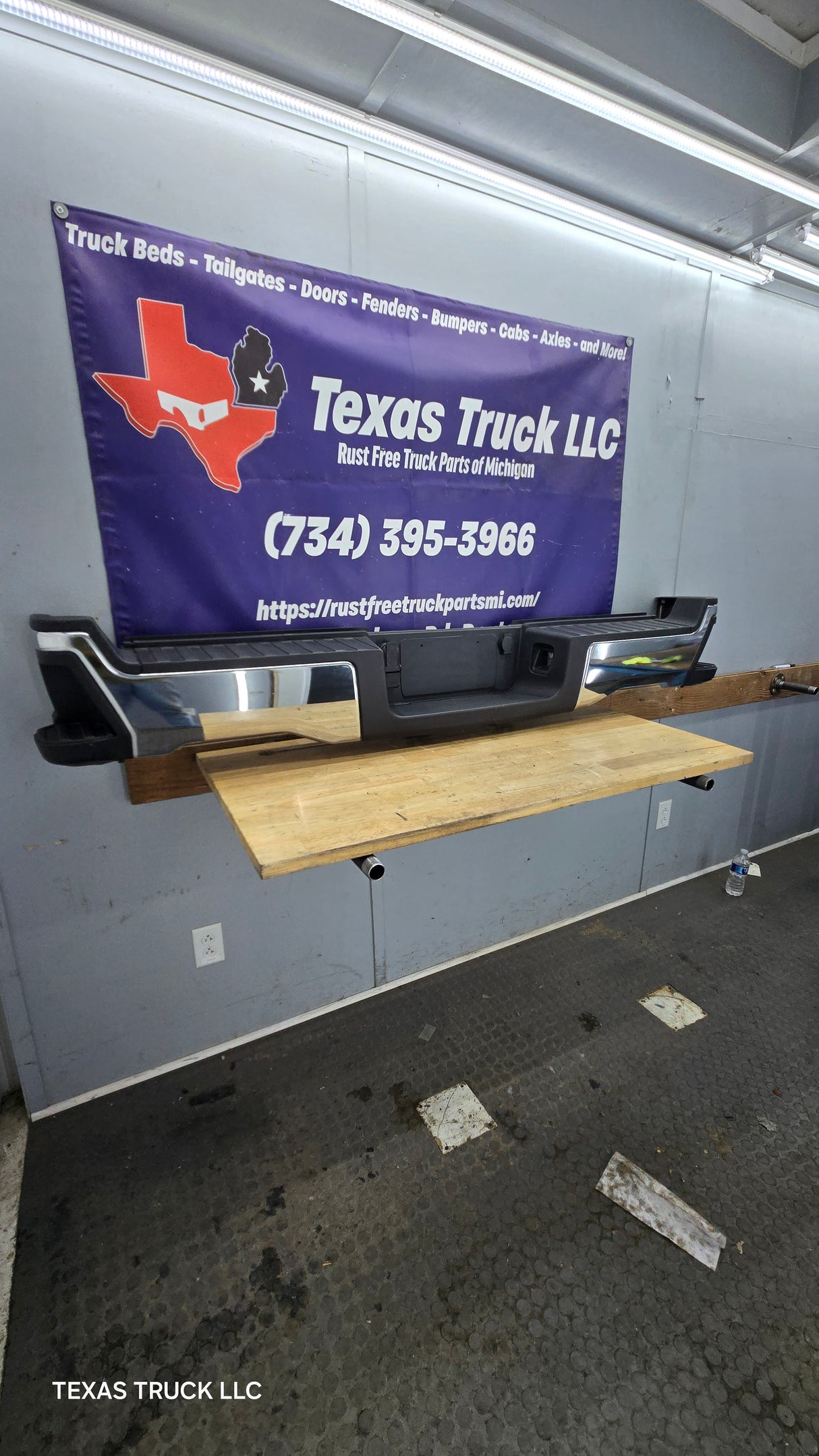 2023-2025 Ford Super Duty Rear Bumper F250 F350 F450 F550