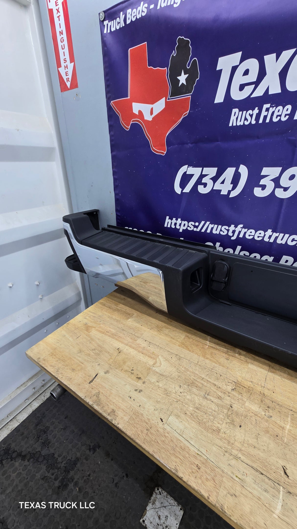 2023-2025 Ford Super Duty Rear Bumper F250 F350 F450 F550