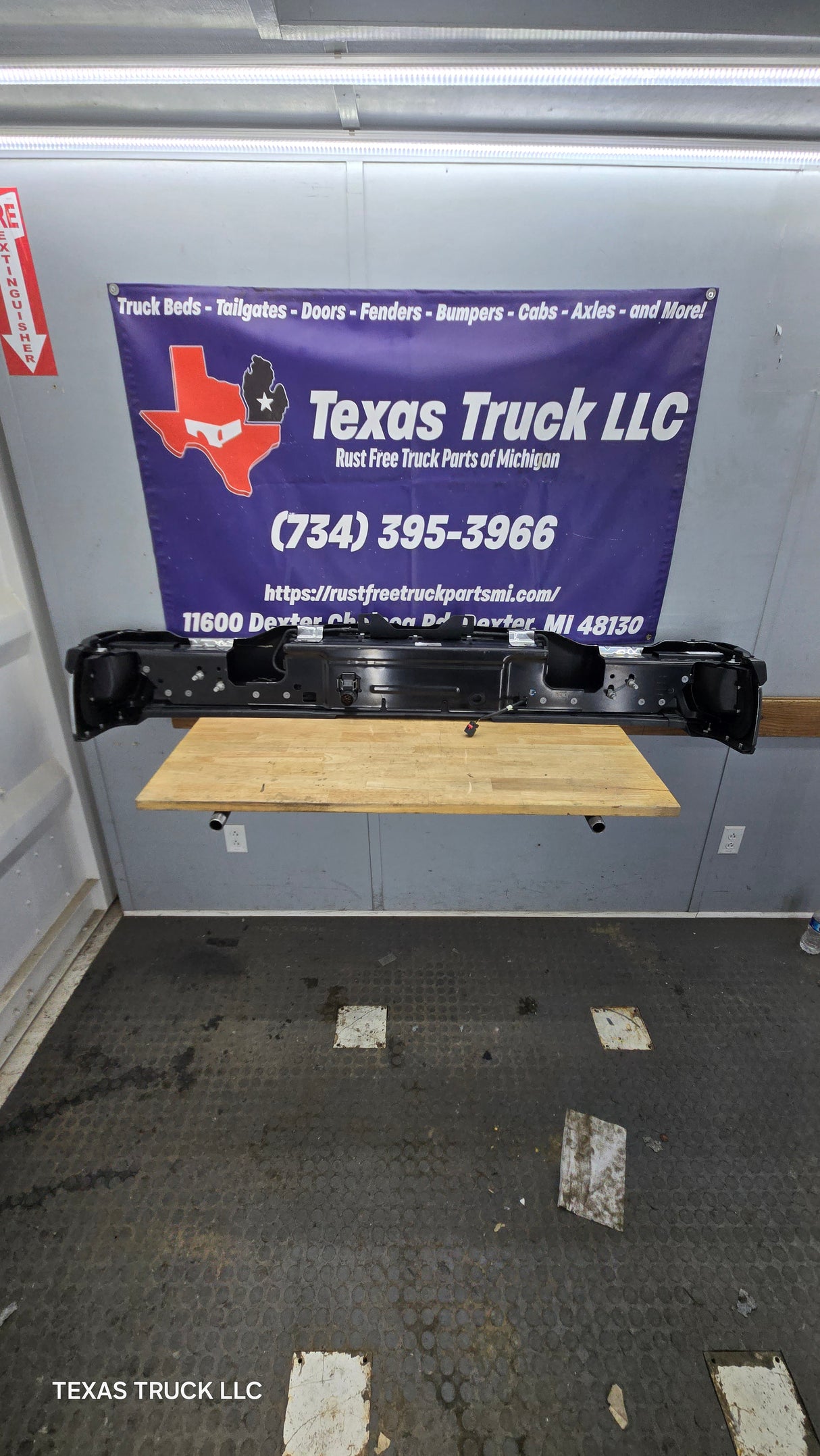 2023-2025 Ford Super Duty Rear Bumper F250 F350 F450 F550