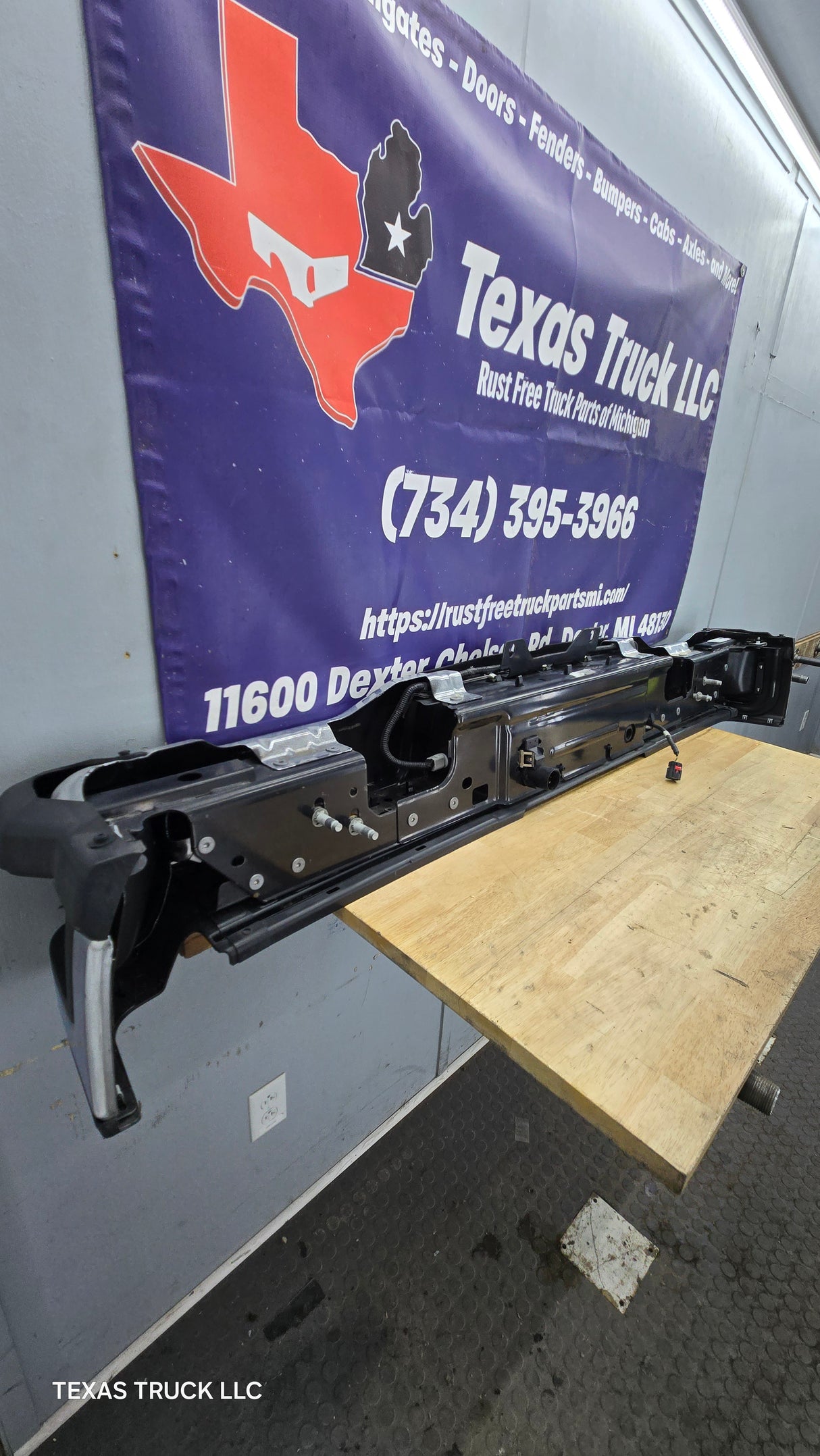 2023-2025 Ford Super Duty Rear Bumper F250 F350 F450 F550