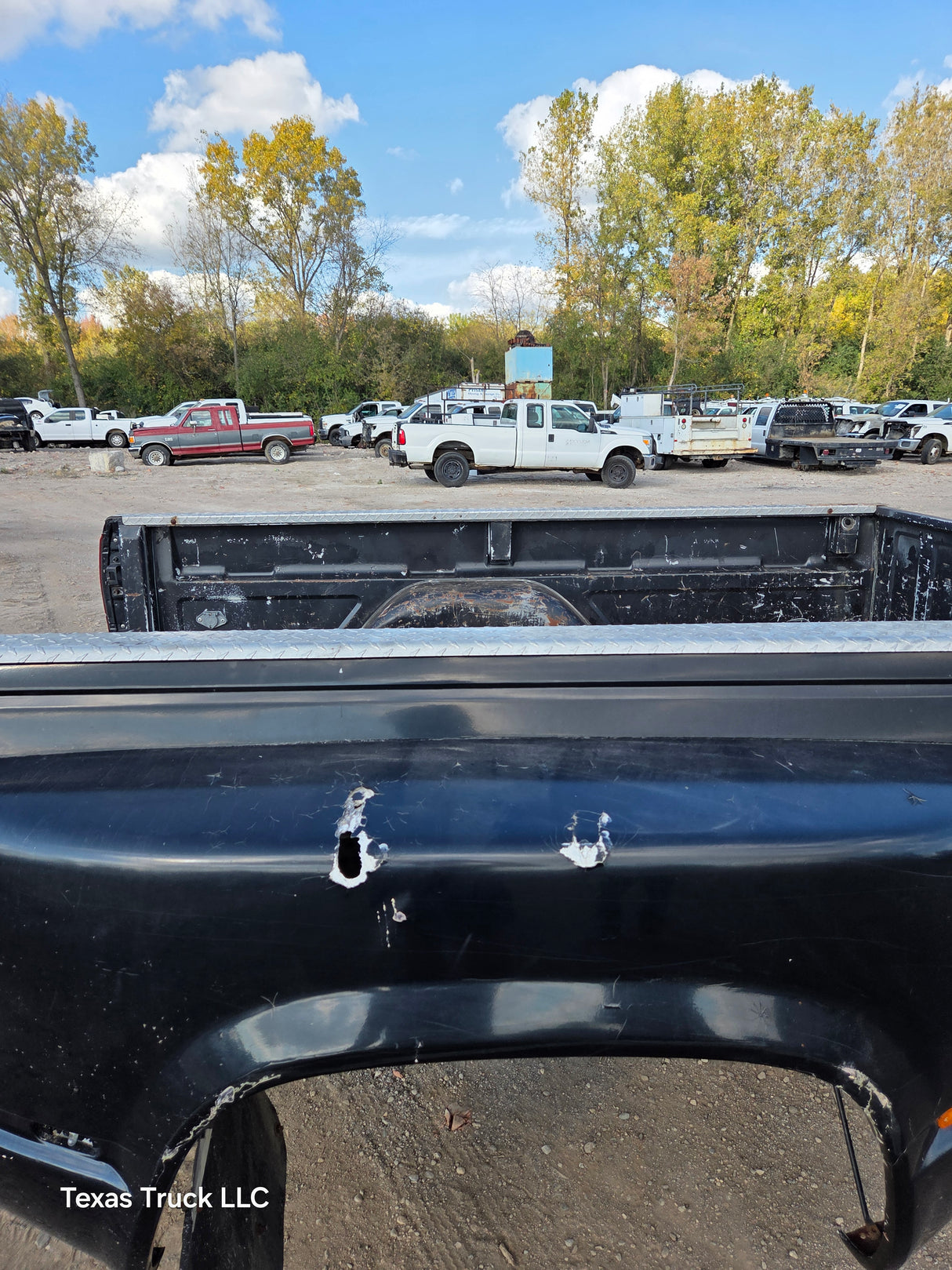 1988-2000 Chevrolet Silverado / GMC Sierra 3500 OBS 8' Dually Truck Bed - Black