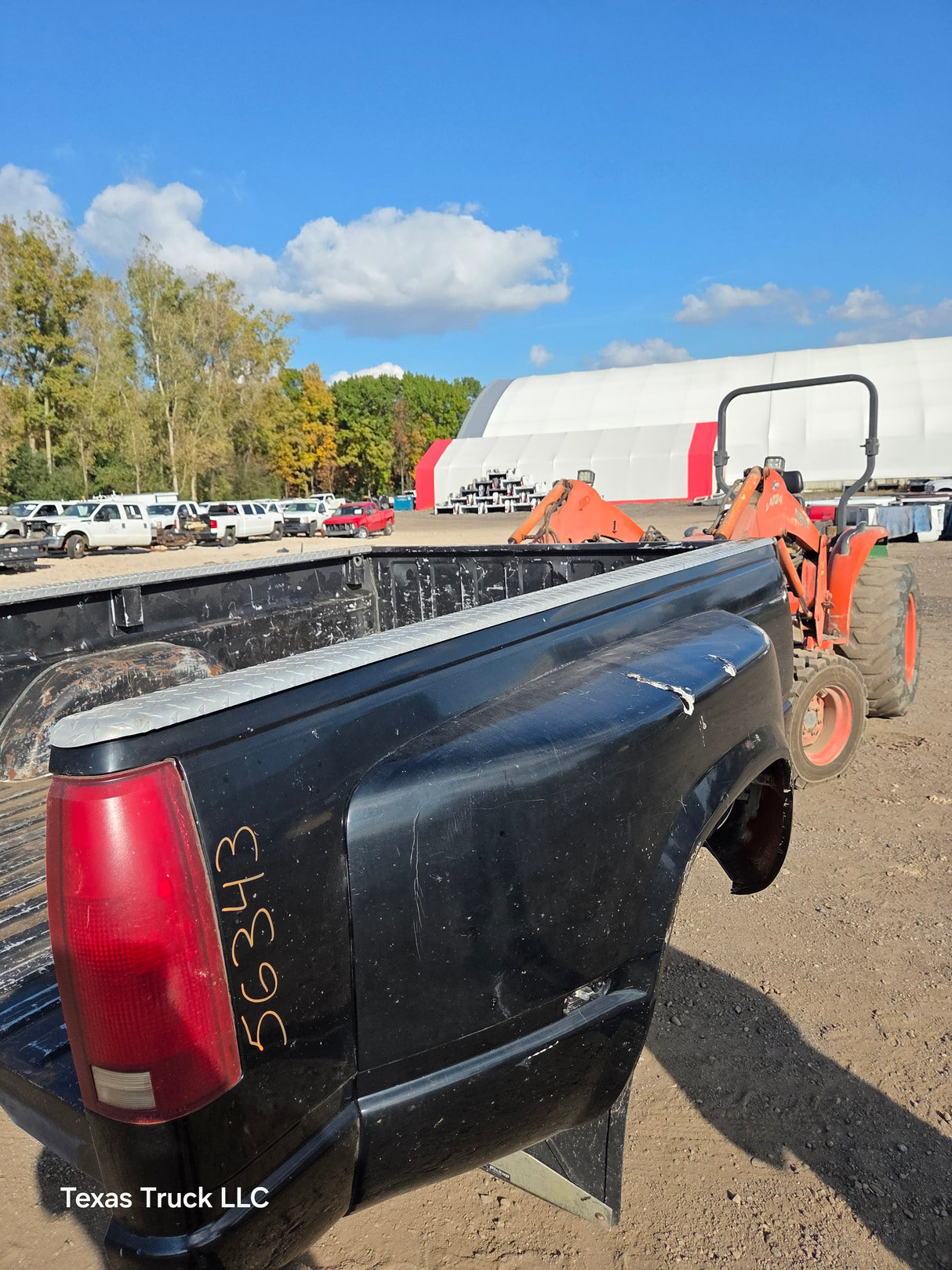 1988-2000 Chevrolet Silverado / GMC Sierra 3500 OBS 8' Dually Truck Bed - Black