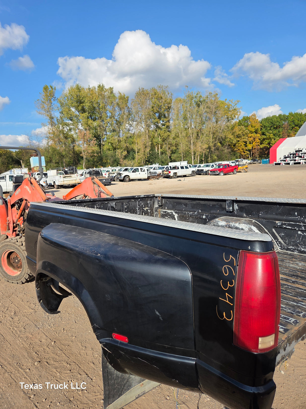 1988-2000 Chevrolet Silverado / GMC Sierra 3500 OBS 8' Dually Truck Bed - Black