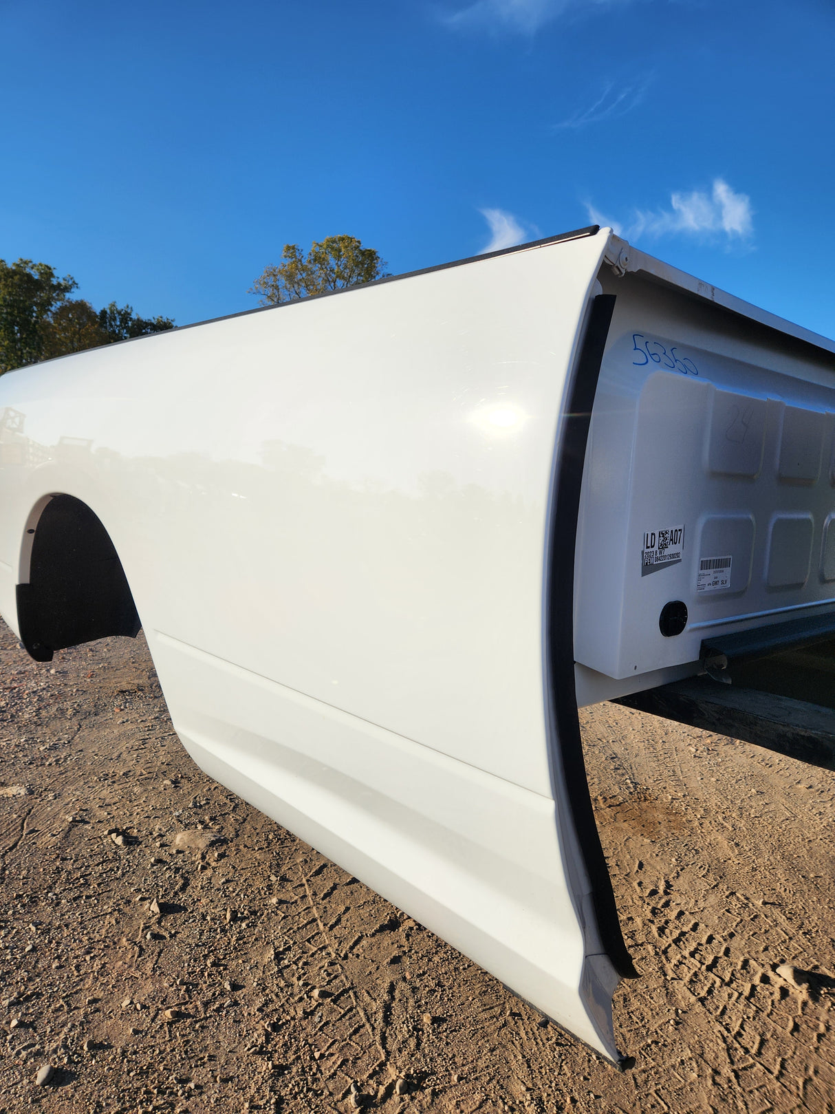 2009-2018 Dodge Ram 4th Gen 1500 2500 3500 8' Long Truck Bed - Bright White