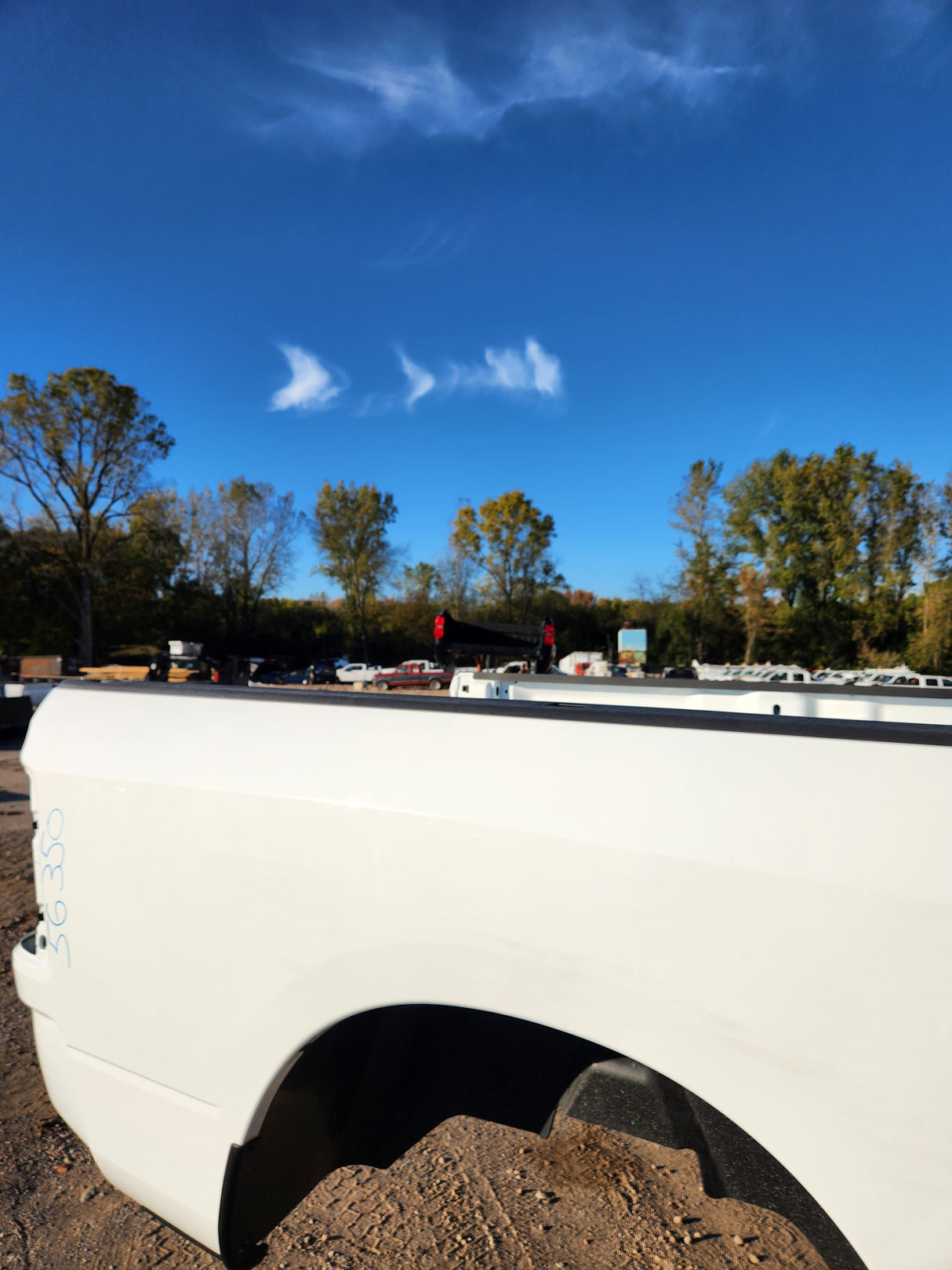 2009-2018 Dodge Ram 4th Gen 1500 2500 3500 8' Long Truck Bed - Bright White