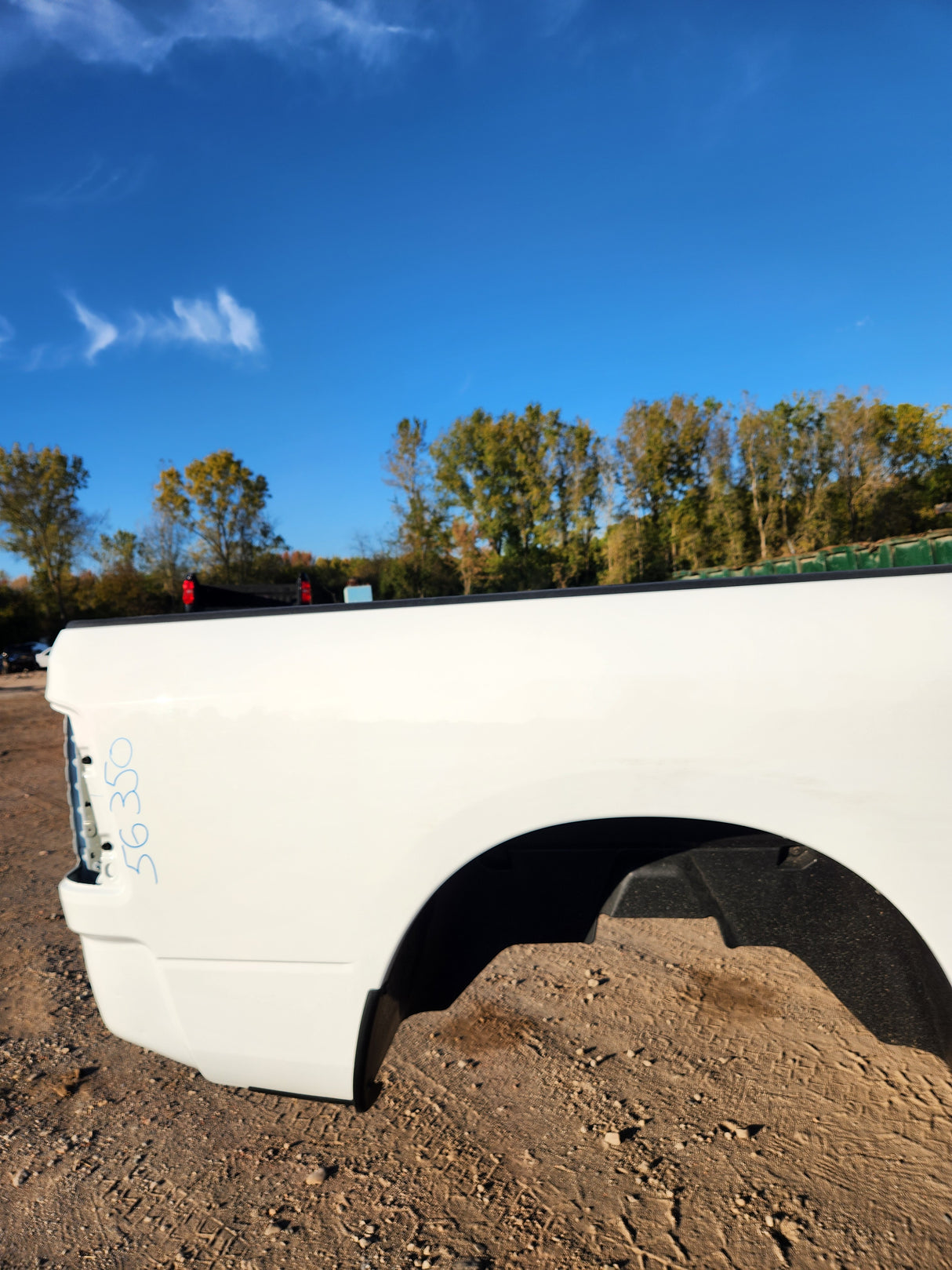 2009-2018 Dodge Ram 4th Gen 1500 2500 3500 8' Long Truck Bed - Bright White
