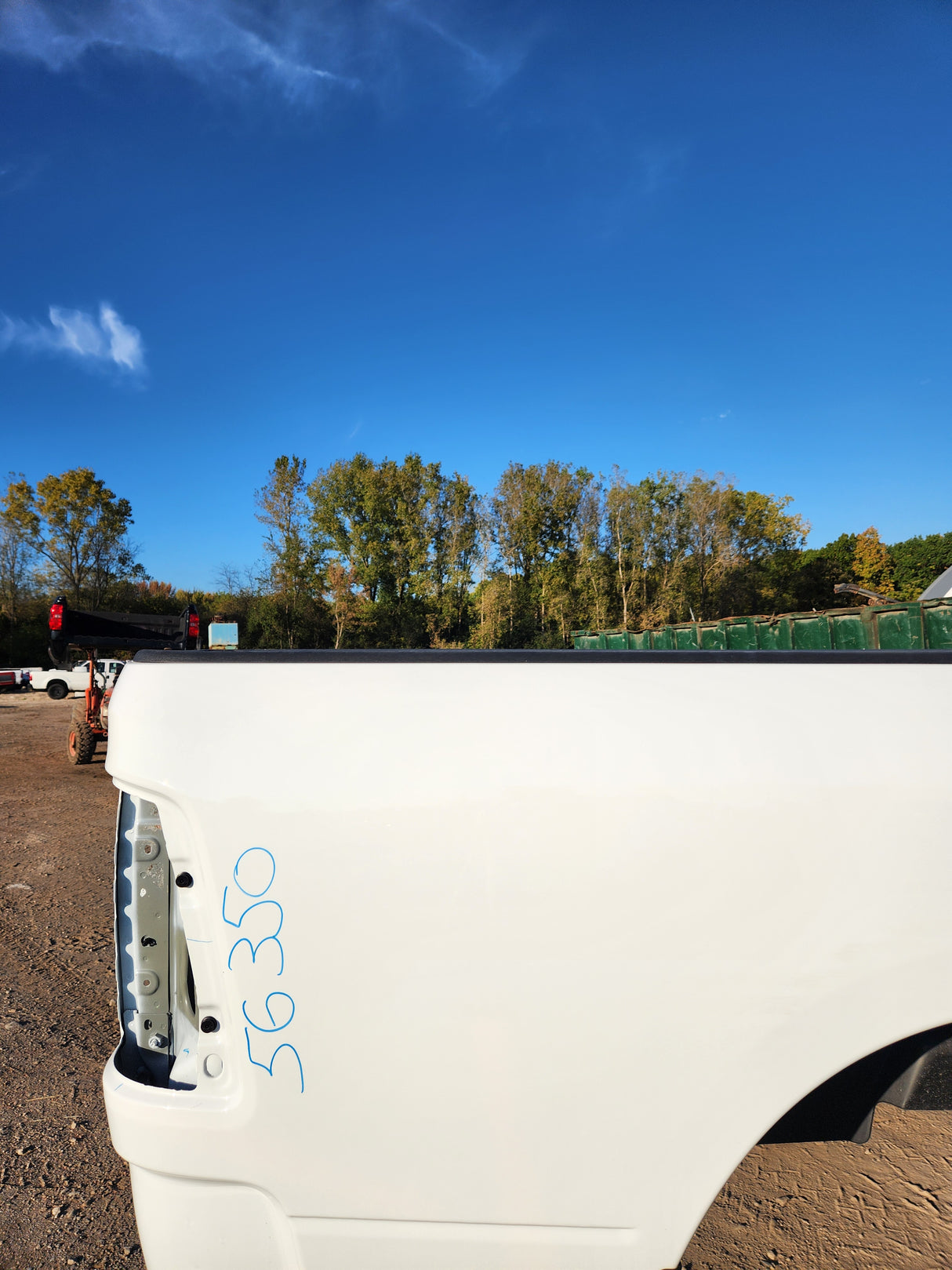 2009-2018 Dodge Ram 4th Gen 1500 2500 3500 8' Long Truck Bed - Bright White