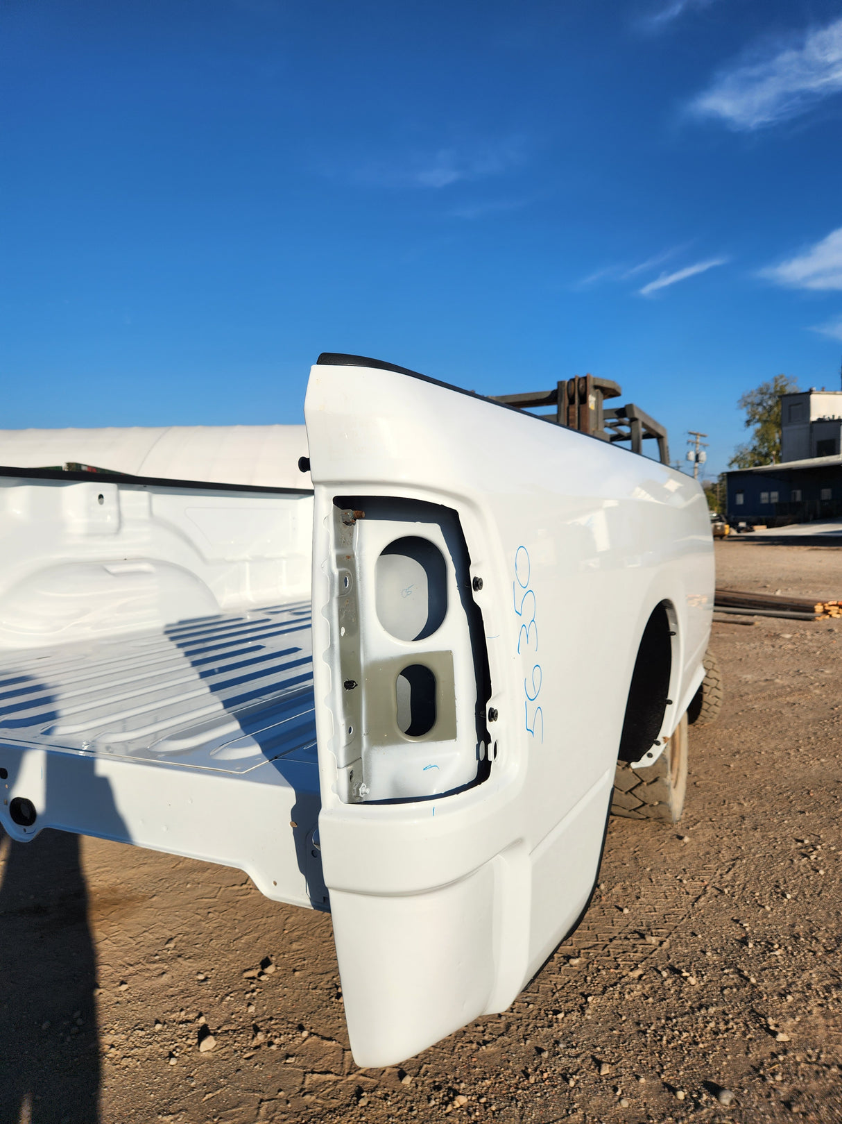 2009-2018 Dodge Ram 4th Gen 1500 2500 3500 8' Long Truck Bed - Bright White