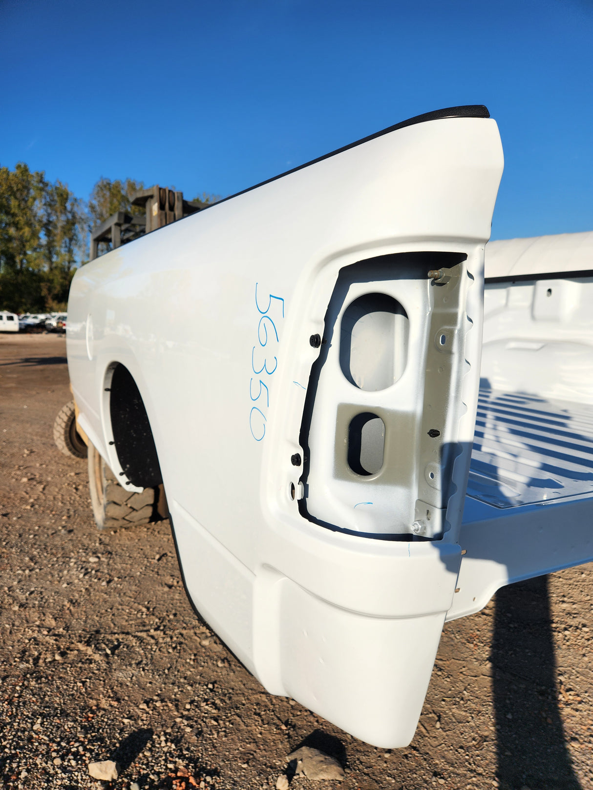 2009-2018 Dodge Ram 4th Gen 1500 2500 3500 8' Long Truck Bed - Bright White