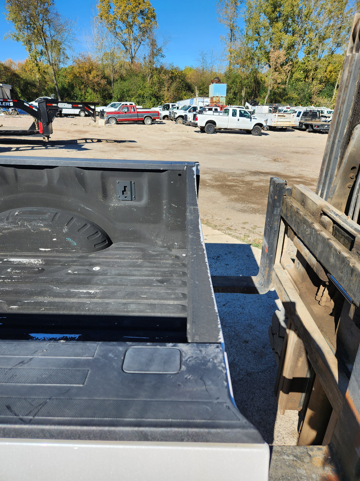 2017-2022 Ford F250 F350 Super Duty 6' 9" Short Truck Bed - Pearl Metallic White