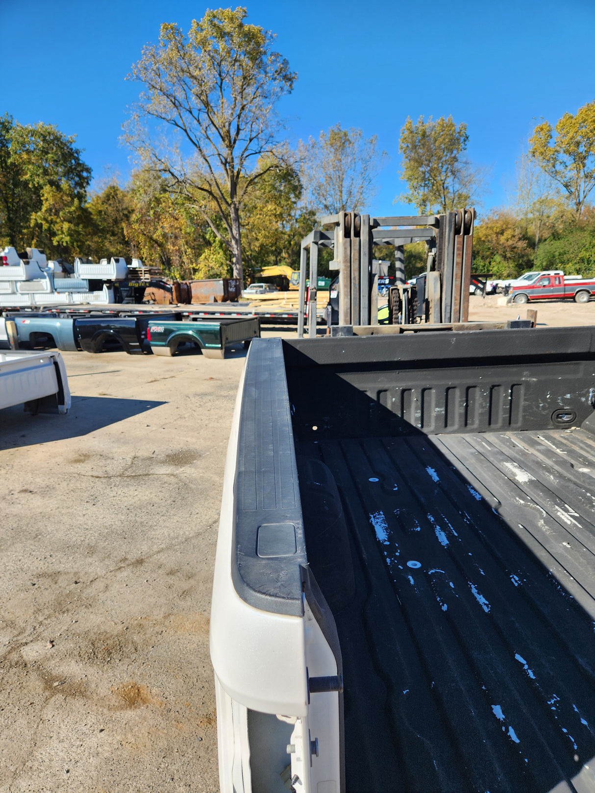 2017-2022 Ford F250 F350 Super Duty 6' 9" Short Truck Bed - Pearl Metallic White