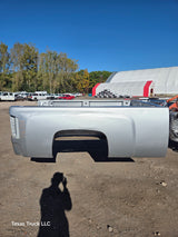 2007-2013 Chevrolet Silverado 1500 2500 3500 HD 8' Long Bed - Silver