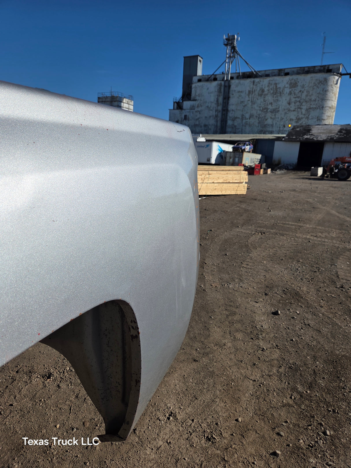 2007-2013 Chevrolet Silverado 1500 2500 3500 HD 8' Long Bed - Silver