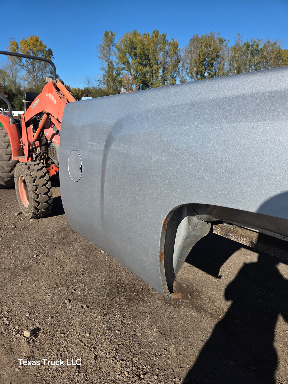 2007-2013 Chevrolet Silverado 1500 2500 3500 HD 8' Long Bed - Silver