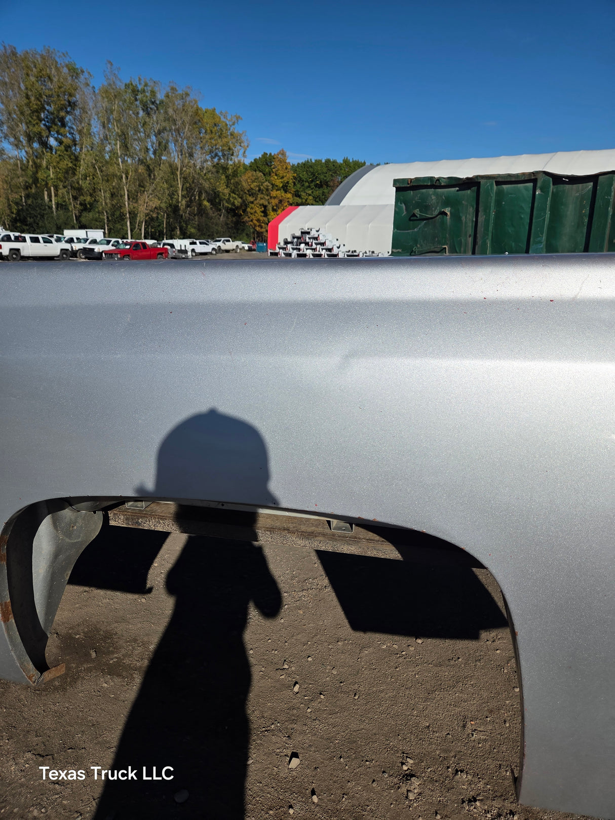 2007-2013 Chevrolet Silverado 1500 2500 3500 HD 8' Long Bed - Silver