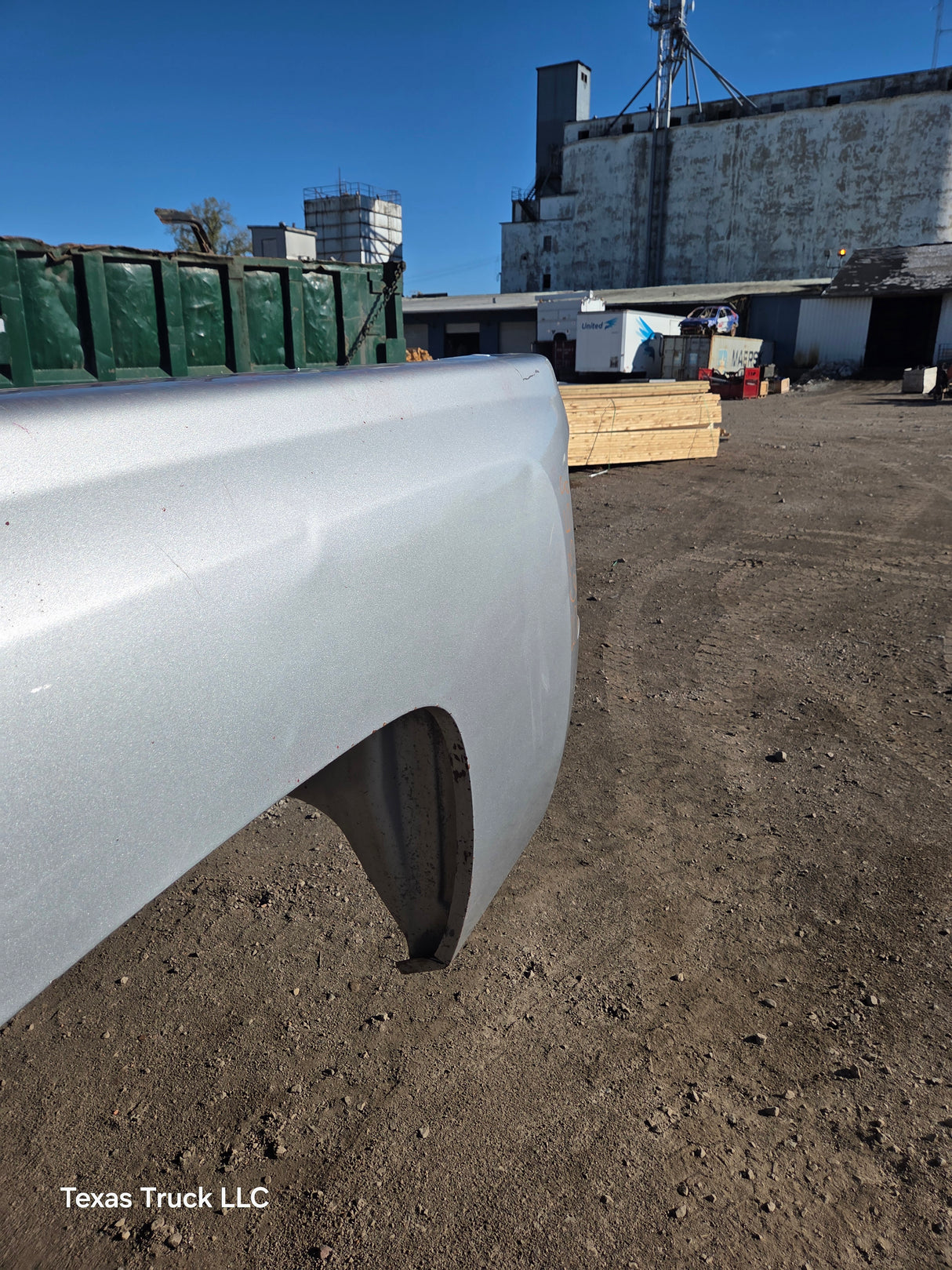 2007-2013 Chevrolet Silverado 1500 2500 3500 HD 8' Long Bed - Silver