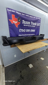 2023-2025 Ford Super Duty Rear Bumper F250 F350 F450 F550 - Black