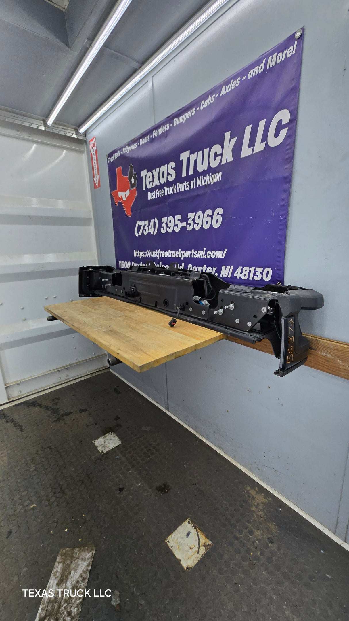 2023-2025 Ford Super Duty Rear Bumper F250 F350 F450 F550 - Black
