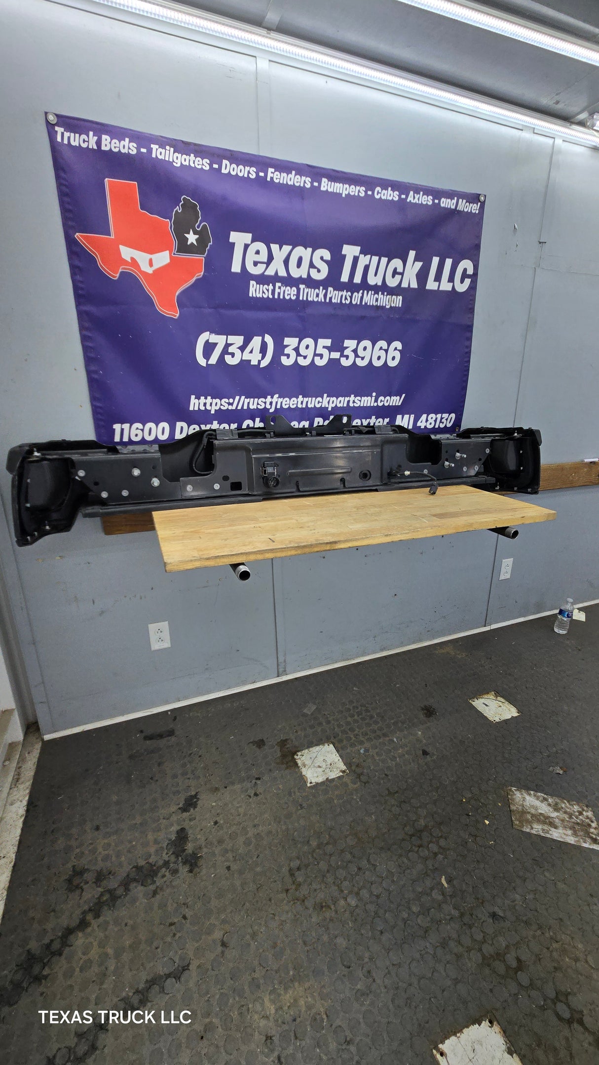 2023-2025 Ford Super Duty Rear Bumper F250 F350 F450 F550 - Black
