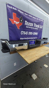 2023-2025 Ford Super Duty Rear Bumper F250 F350 F450 F550 - Chrome
