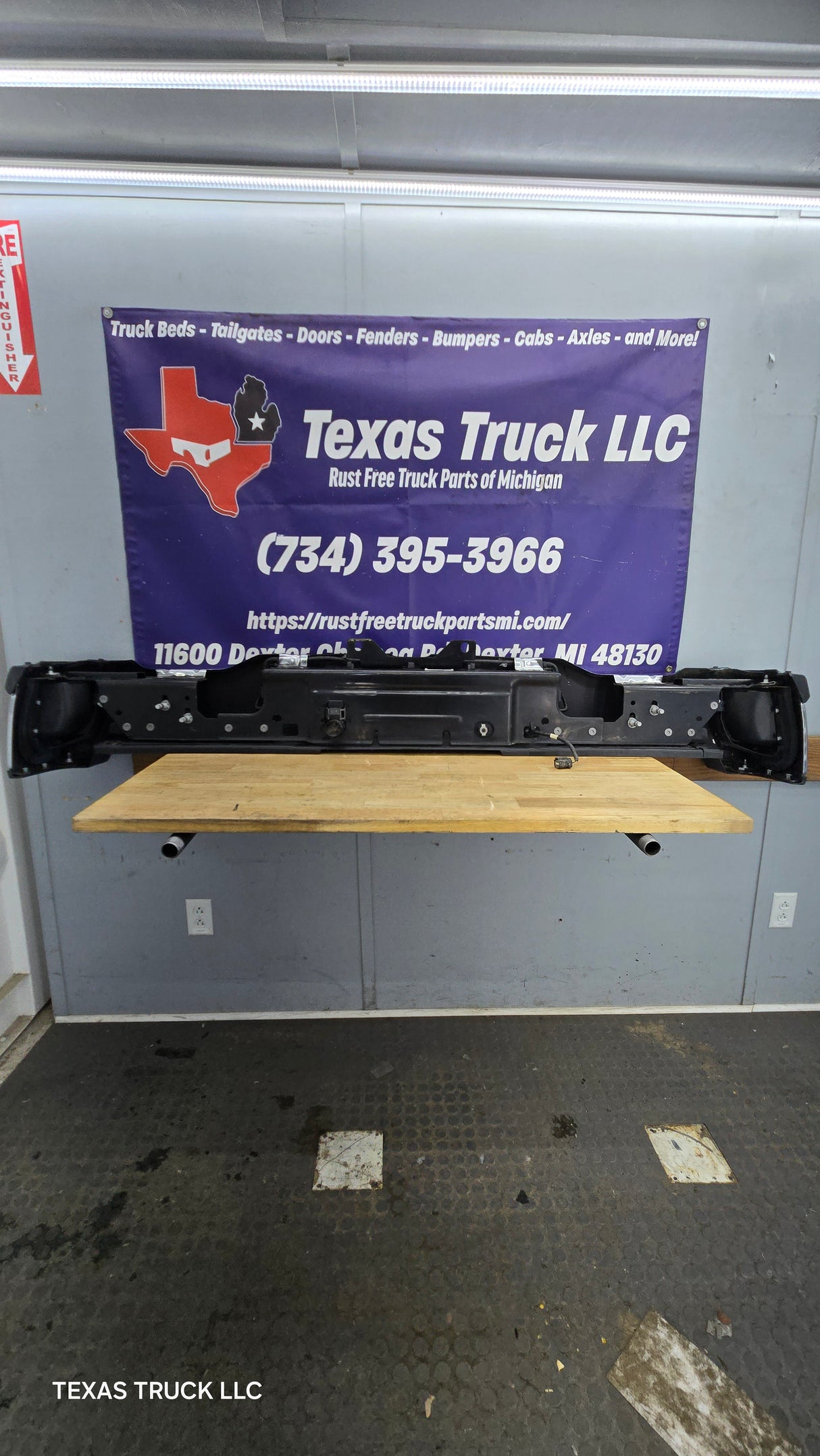2023-2025 Ford Super Duty Rear Bumper F250 F350 F450 F550 - Chrome