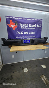 2023-2025 Ford Super Duty Rear Bumper F250 F350 F450 F550 - Black