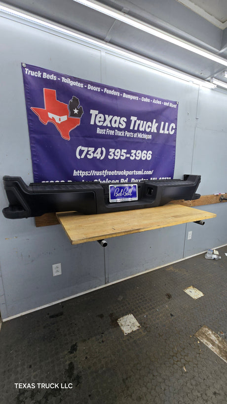 2023-2025 Ford Super Duty Rear Bumper F250 F350 F450 F550 - Black