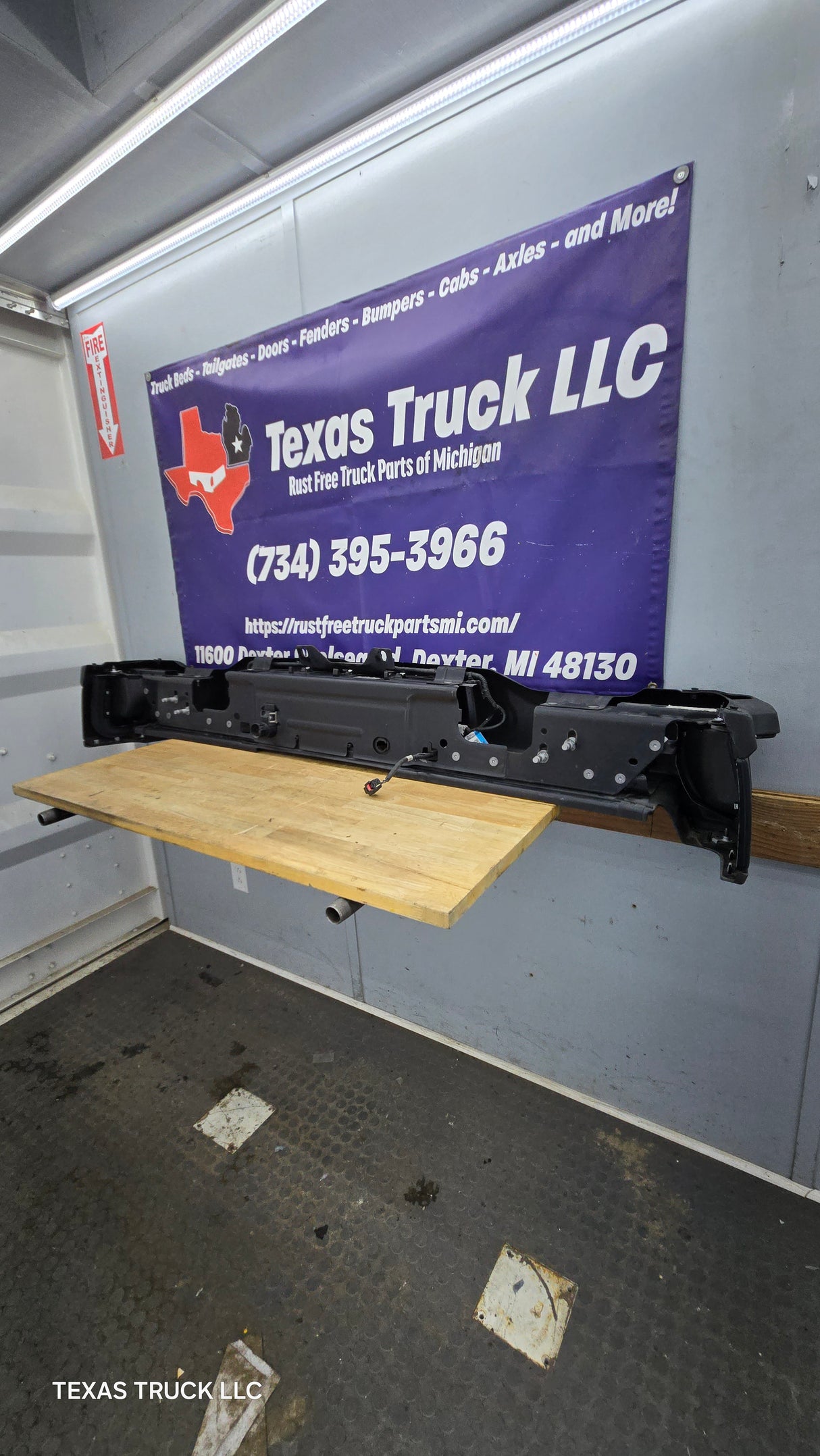 2023-2025 Ford Super Duty Rear Bumper F250 F350 F450 F550 - Black