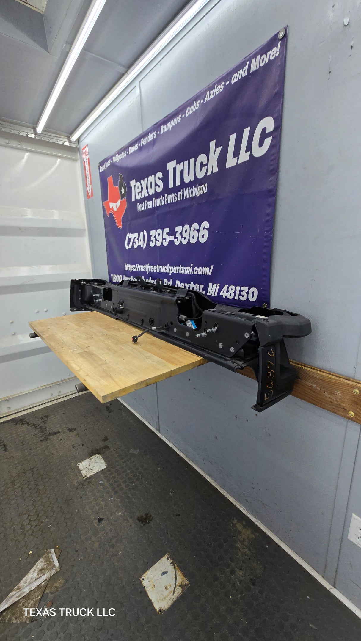 2023-2025 Ford Super Duty Rear Bumper F250 F350 F450 F550 - Black