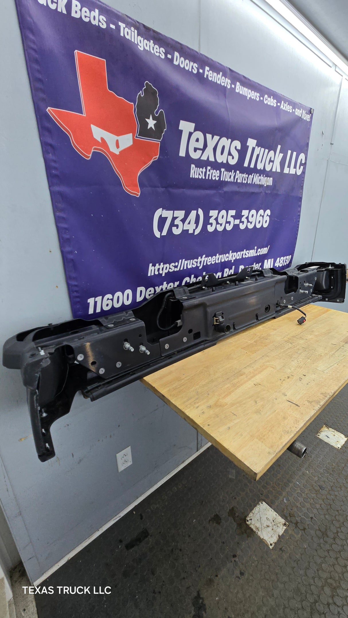 2023-2025 Ford Super Duty Rear Bumper F250 F350 F450 F550 - Black
