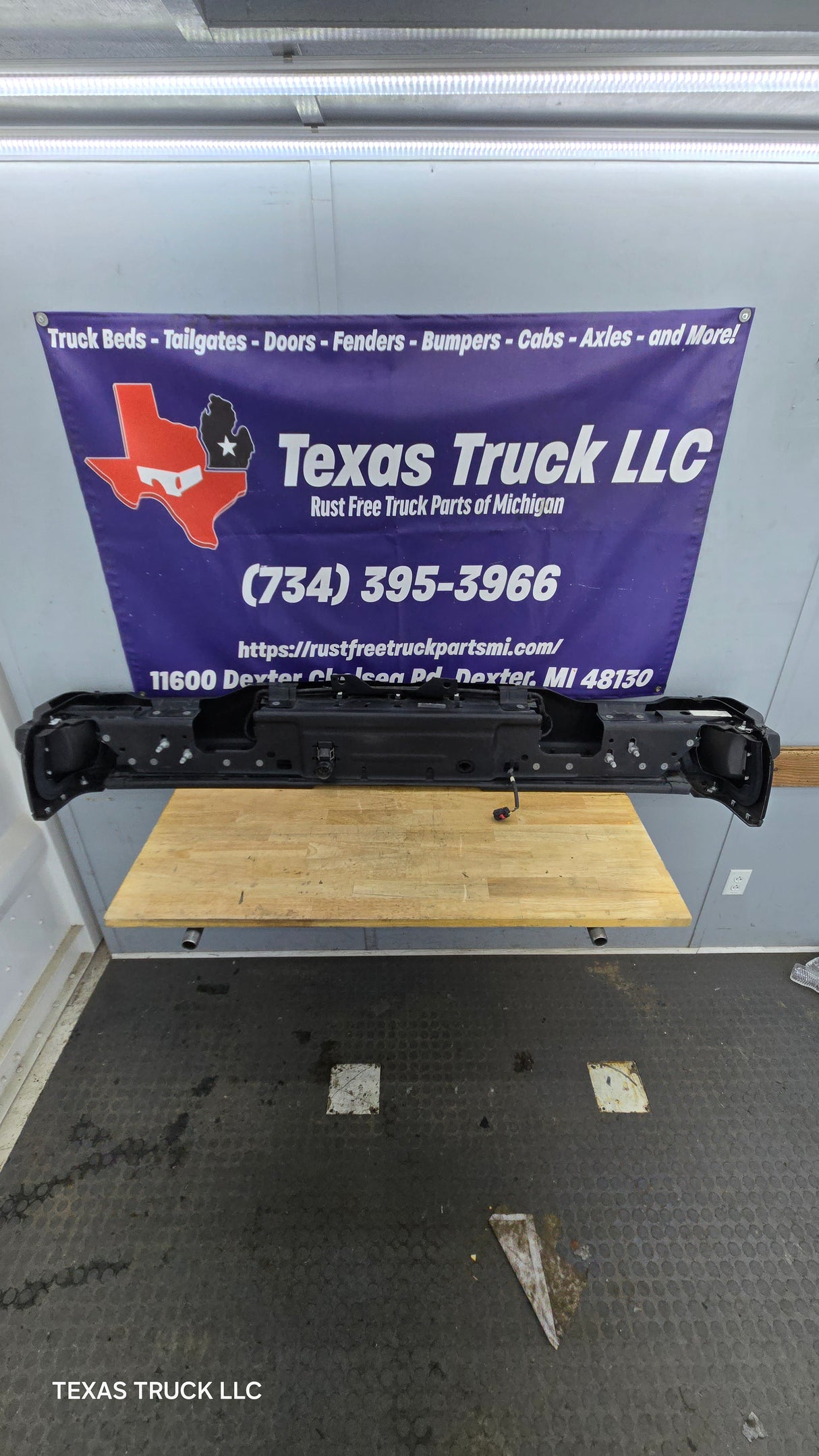 2023-2025 Ford Super Duty Rear Bumper F250 F350 F450 F550 - Black