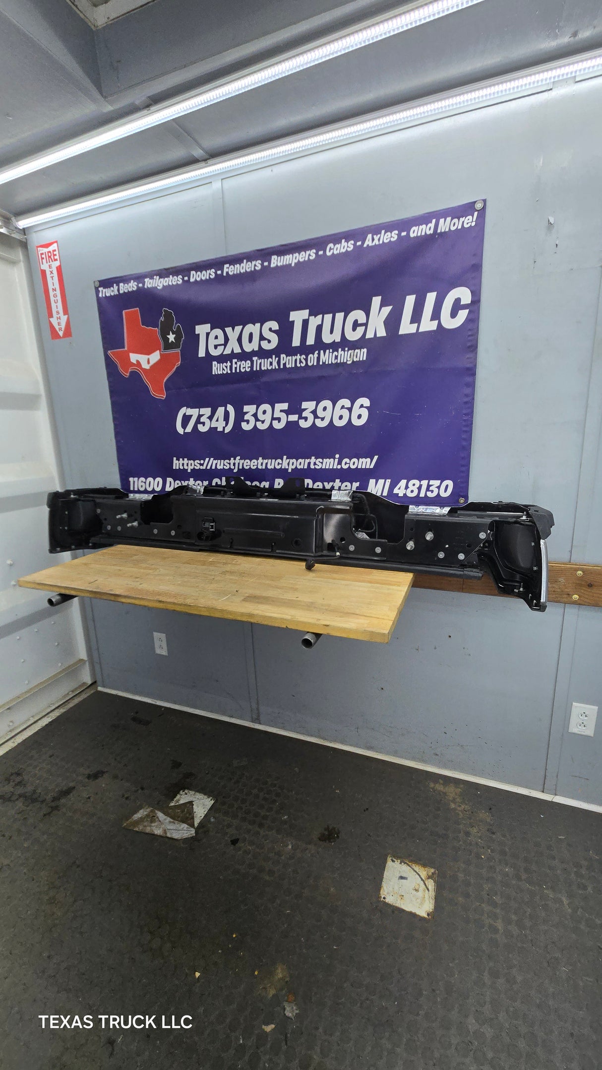 2023-2025 Ford Super Duty Rear Bumper F250 F350 F450 F550 - Chrome